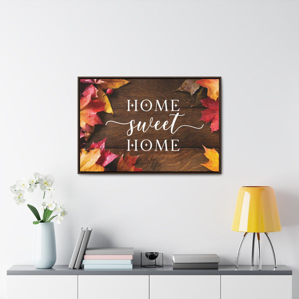 Home Sweet Home: Framed Canvas Art for a Cozy and Faith-Filled Space Canvas Printify