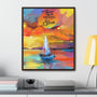 Blessings in the Storm: Inspiring Christian Canvas Art with Vibrant Colors Canvas Printify 