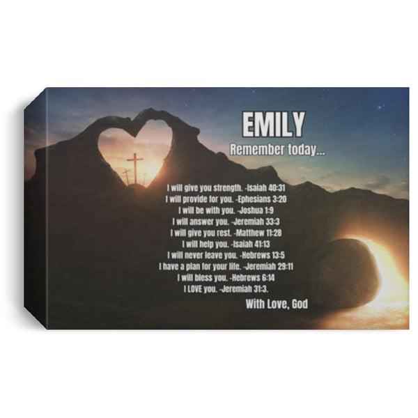 Divine Promises Personalized Canvas Canvas customcat 