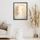 Gathered in His Name: Personalized 'Where Two or More Gather' Family Canvas Canvas Printify 