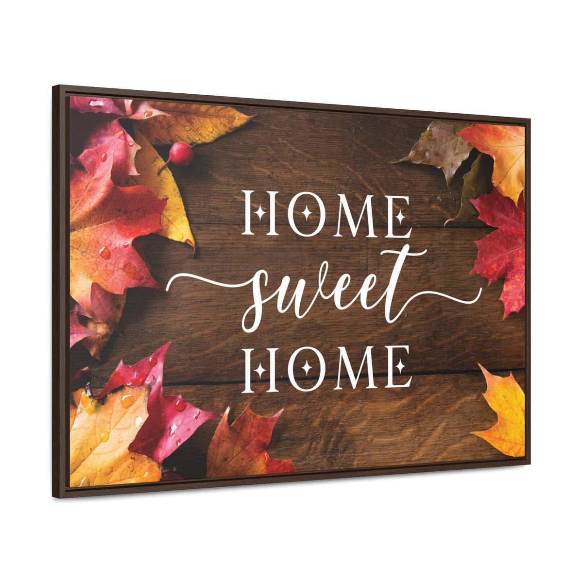 Home Sweet Home: Framed Canvas Art for a Cozy and Faith-Filled Space Canvas Printify 