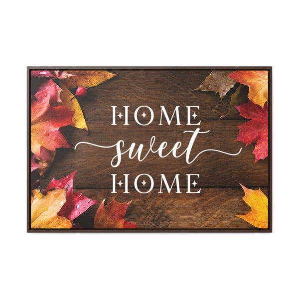 Home Sweet Home: Framed Canvas Art for a Cozy and Faith-Filled Space Canvas Printify 