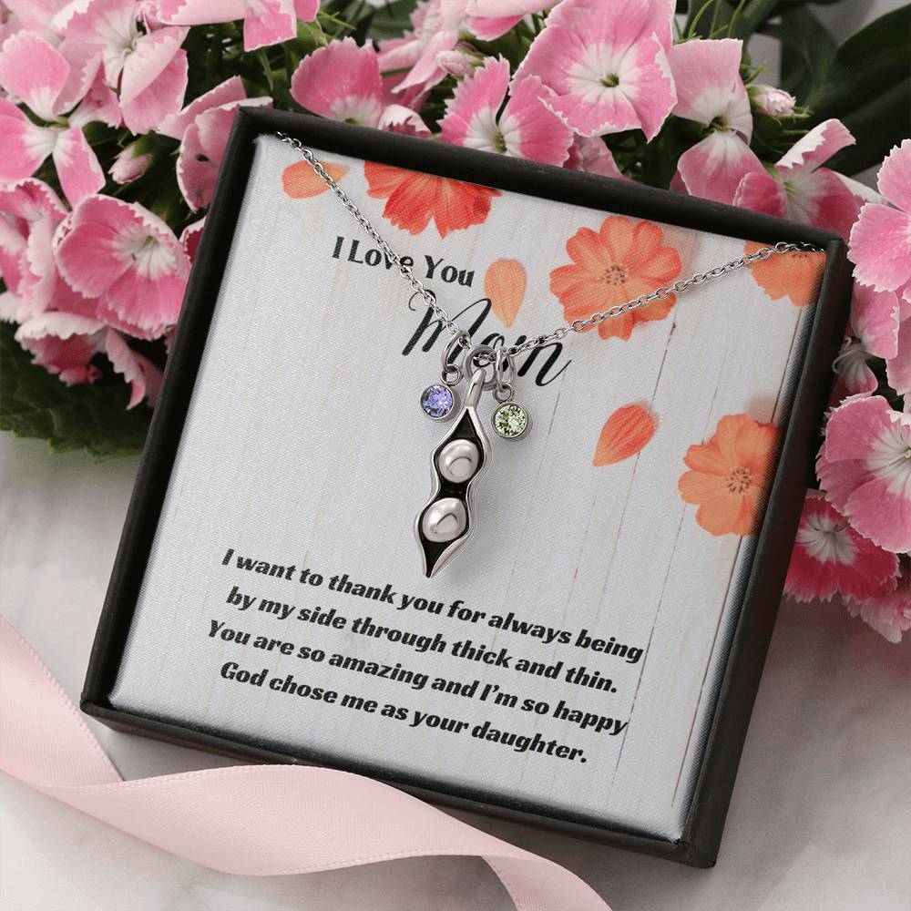 This necklace is perfect for Mom - Necklace Pea to your pod Jewelry ShineOn Fulfillment 